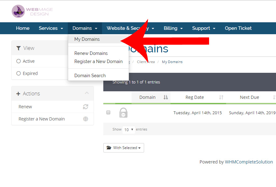 my domains